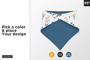 Baby Scarf Mock-ups Generator, an Apparel Mockup by Mocca Mockups Store (Thumbnail 5 of 9)