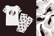 Flower wind. Set of floral patterns, a Pattern Graphic by julianaapina (Thumbnail 5 of 11)