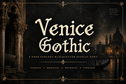 Venice Gothic – Blackletter Font, a Blackletter Font by Wow Magic (Thumbnail 1 of 5)