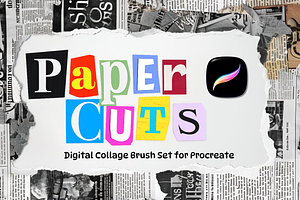 Collage Brushes - Procreate