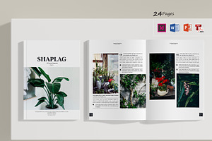 Magazine Layout Template