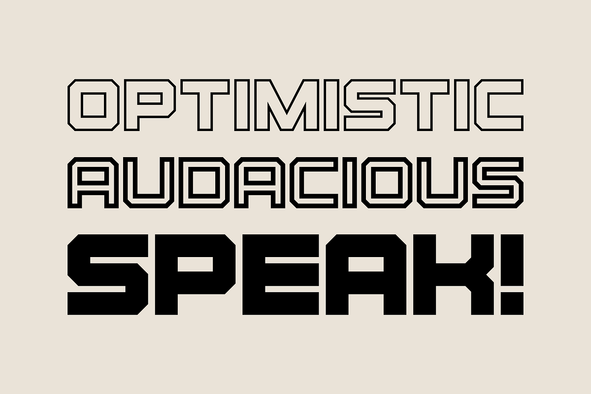 Osmica - Font Family preview 3