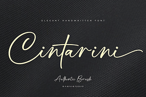 Cintarini Handwritten Font, a Script Font by Basnistudio