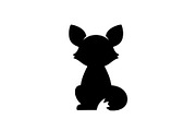 Cute Forest Animal Silhouette Bundle, an Illustration by Creativeshirt (Thumbnail 5 of 54)