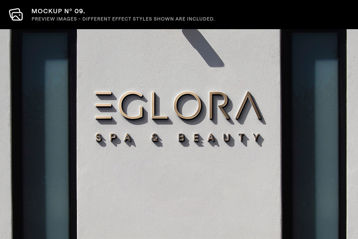 30 Signs & Facade Logo Mockups - V4, an Advertising Mockup by Asylab (Photo 16 of 38)