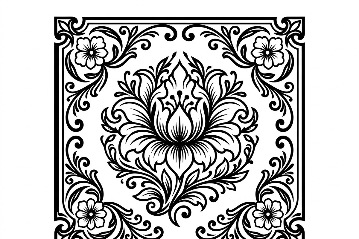 50 Elegant Floral Ornament Bundle, a Decorative Illustration by Amazin_art (Photo 25 of 29)