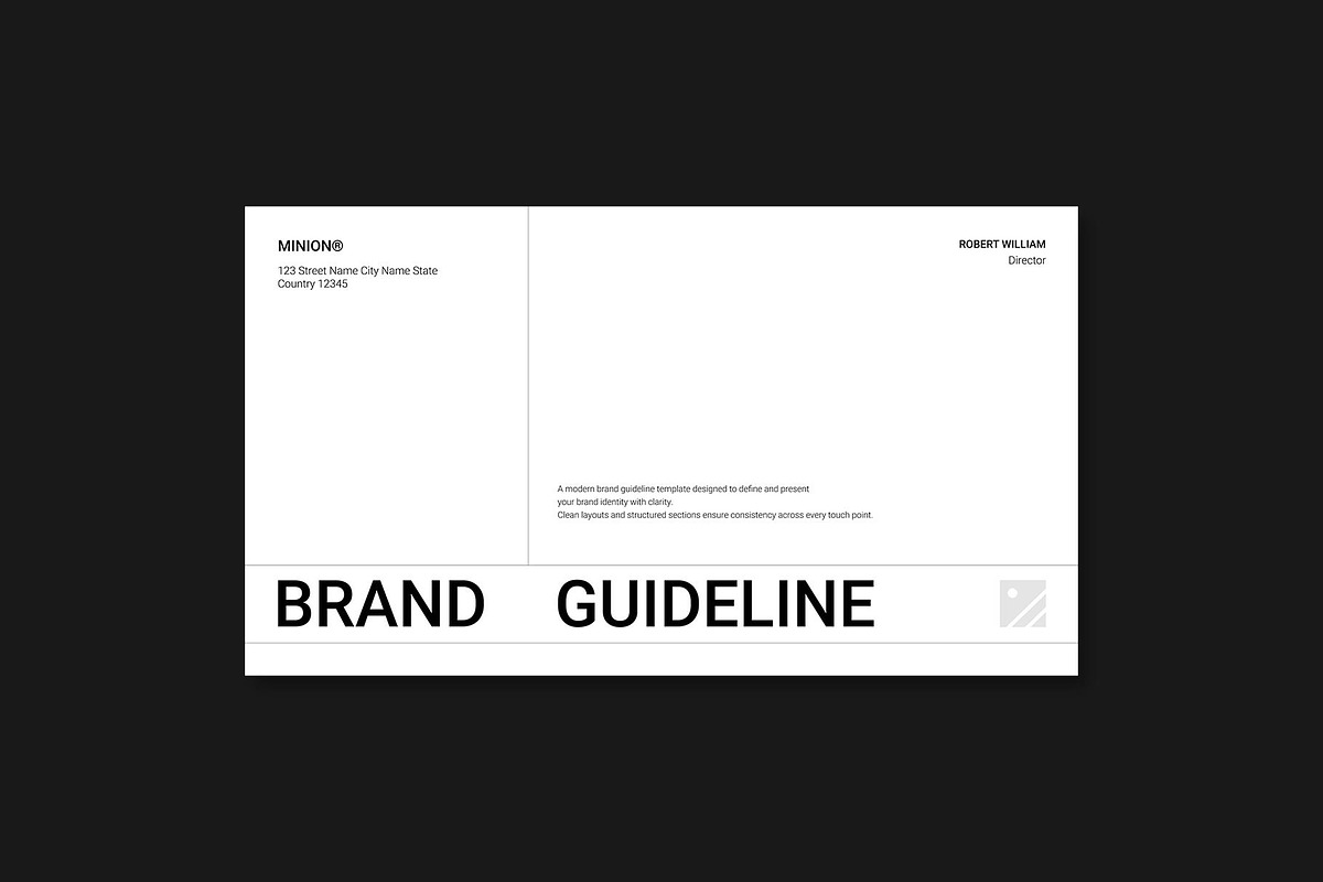 Brand Guideline Presentation, a Presentation Template by ElvinPrint (Photo 2 of 7)