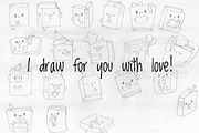 Books Outline Cute Illustrations, an Education Illustration by Palau (Thumbnail 9 of 12)