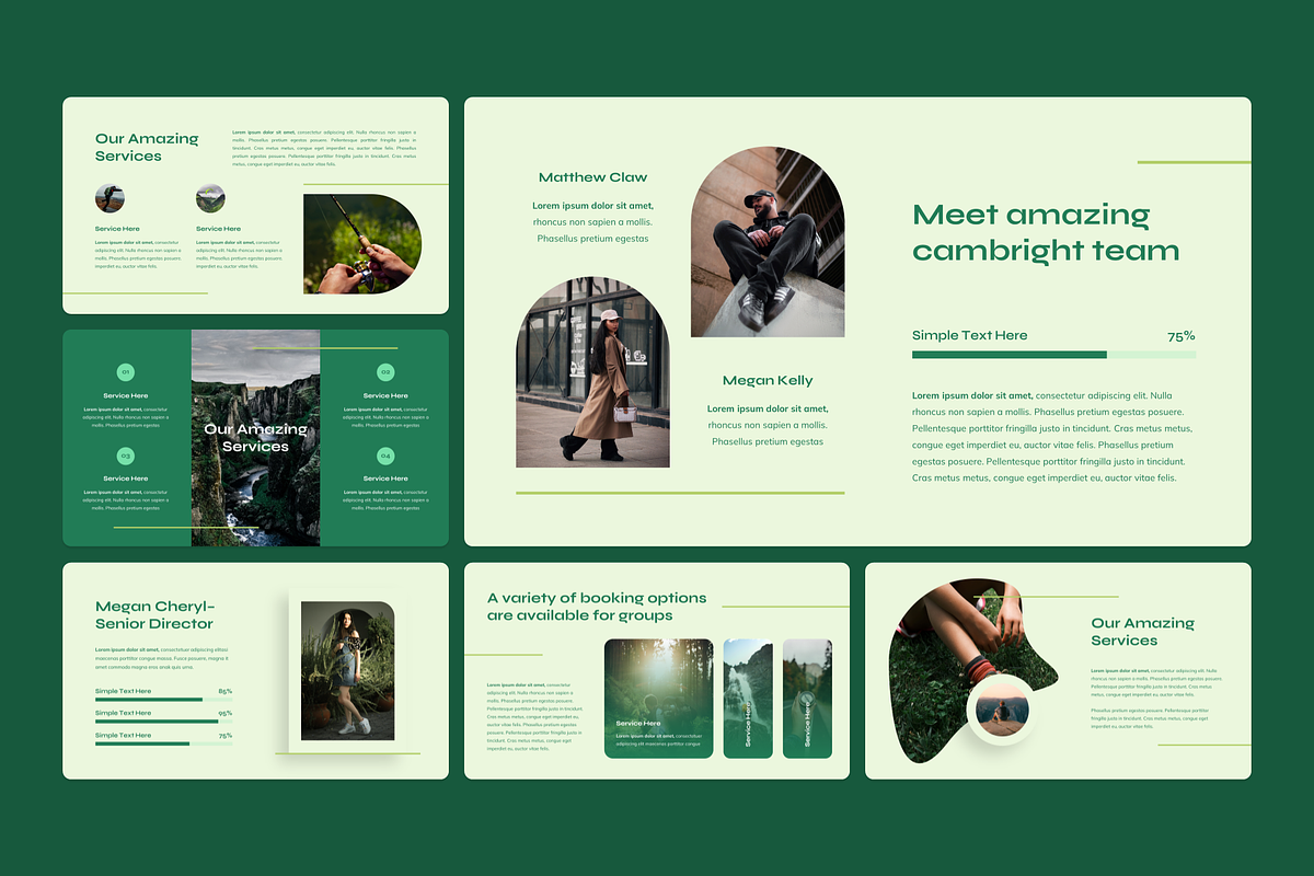 Outdoor Activities PowerPoint, a Presentation Template by YossyOneStd
