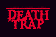 Casket - A Spine-Chilling Serif Font, a Serif Font by Wingsart Studio (Thumbnail 6 of 15)