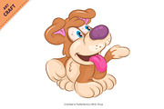 Big Bundle of Cartoon Dogs 04., an Animal Illustration by KENO Mascots (Thumbnail 2 of 7)