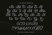 MCO - The Rautine, a Script Font by Mojiscope Studio (Thumbnail 7 of 9)