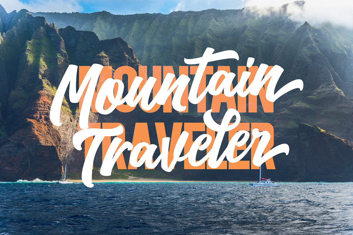 Kedmote - Bold Script Logotype, a Script Font by tebaltipislab (Photo 4 of 14)