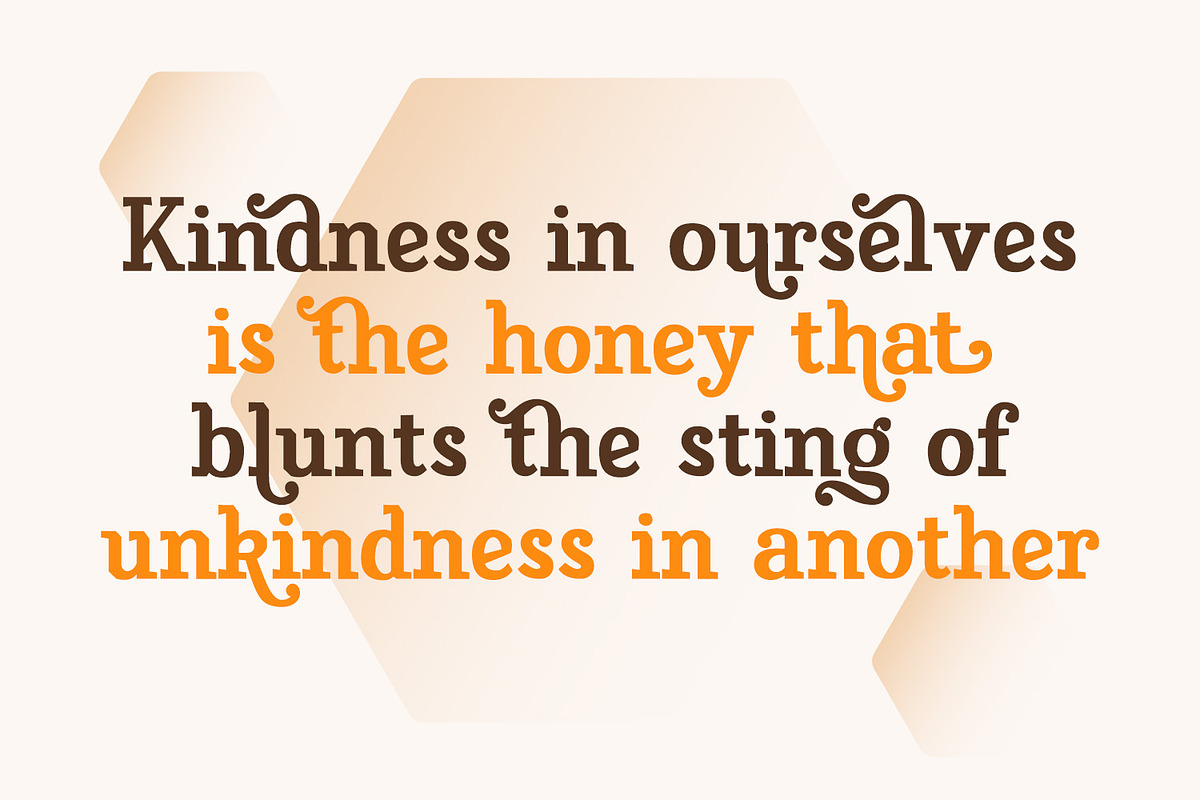Honey Cages, a Serif Font by Nathatype (Photo 2 of 10)
