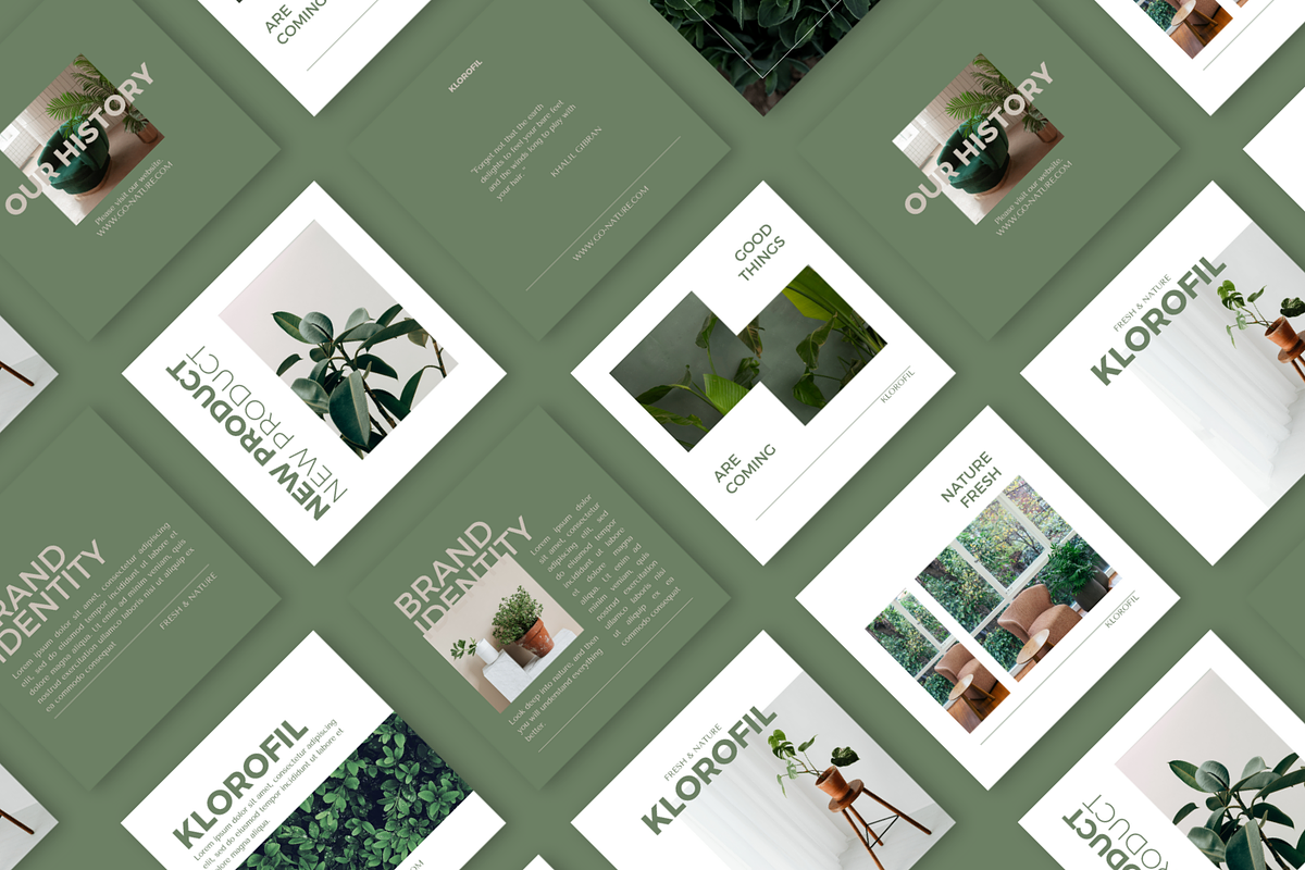 Sage Green Canva Template, a Social Media Template by Moodwave Studio (Photo 4 of 10)
