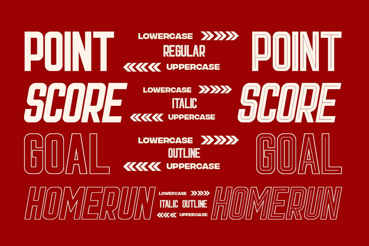 Light Sport - Sport Sans Font, a Sans Serif Font by Pandeka Studio (Photo 6 of 12)