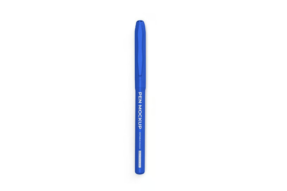 Pen Stationery Mockup Template Set, an Advertising Mockup by DesignRushMarket (Photo 5 of 11)