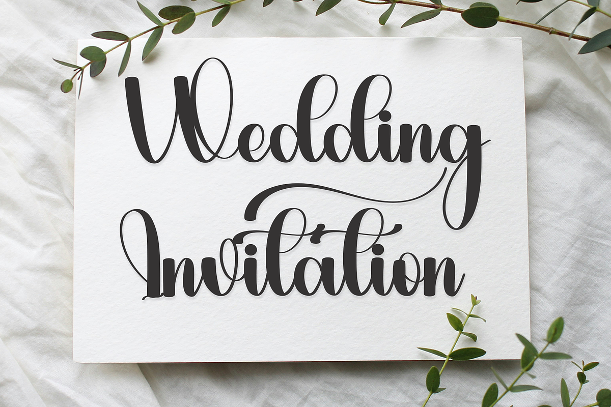 Felling, a Script Font by FreshTypeINK (Photo 5 of 7)