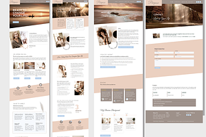 Boho Wordpress Elementor Template