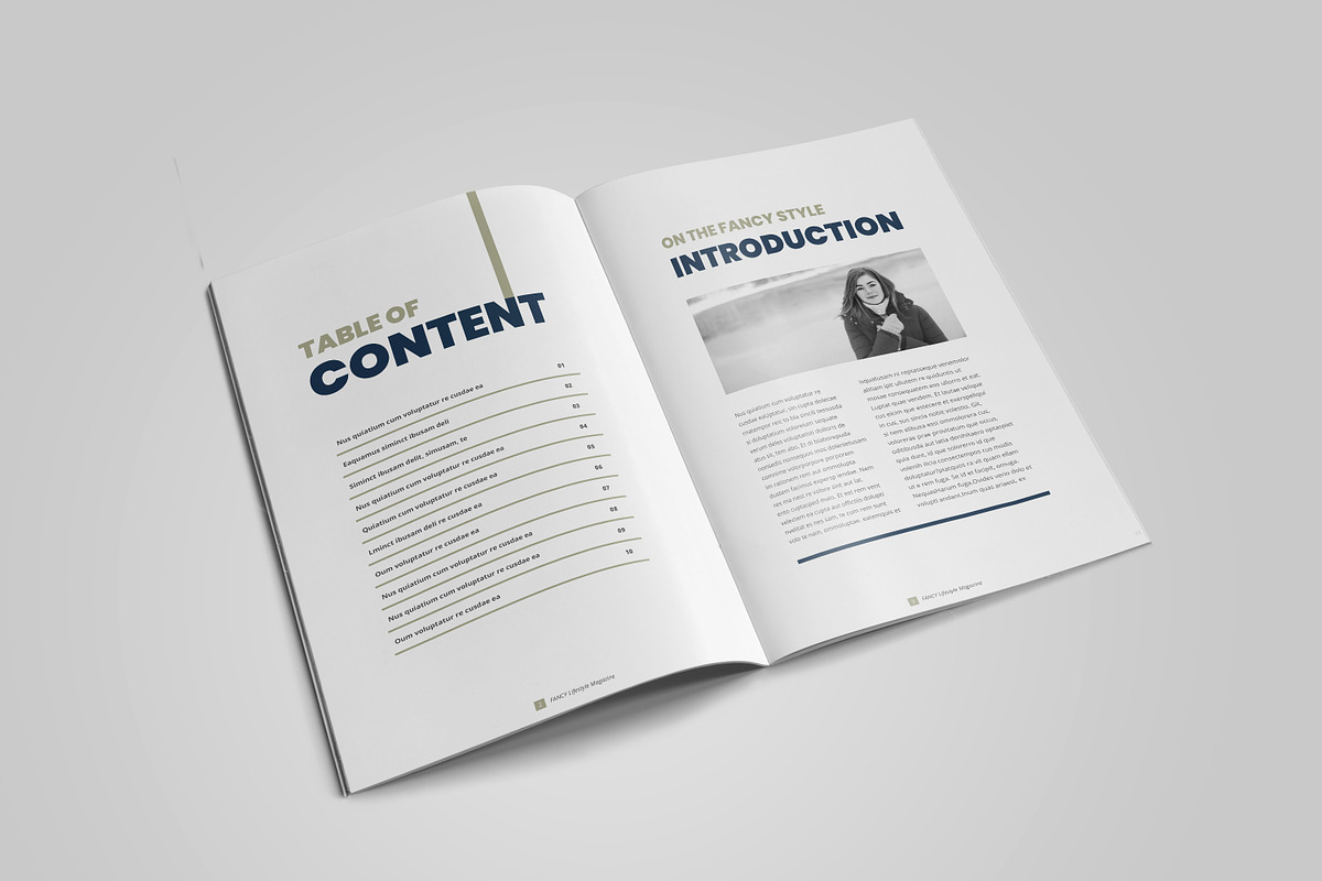 Fashion Lifestyle Magazine/LookBook, a Magazine Template by Layout Design (Photo 4 of 13)