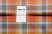 #1 Autumn Plaid Patterns EPS + JPG, a Pattern Graphic by Plaid4You (Thumbnail 9 of 11)