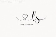 Olivia James - Chic Font, a Script Font by Sans & Sons (Thumbnail 3 of 10)