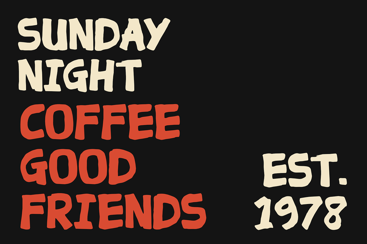 Johny Bulldog All Caps Display Font, a Handwritten Font by alphArtype (Photo 4 of 8)