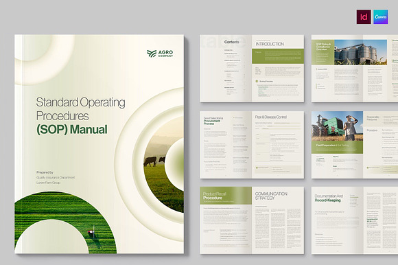 SOP Manual Brochure Template preview 7
