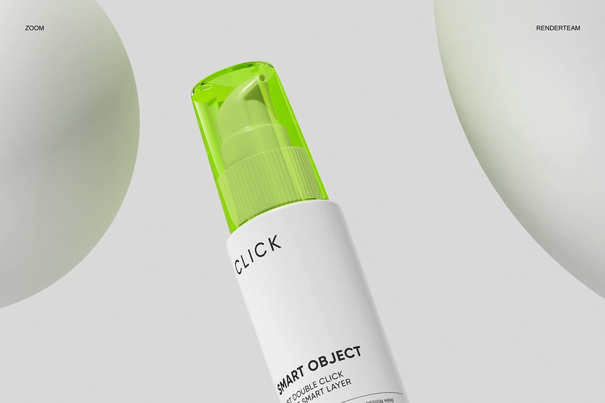 Pump Bottle Mockup Set, a Product Mockup by Renderteam (Photo 16 of 16)