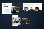 Company Profile Google Slides, a Presentation Template by SquidPixey (Thumbnail 5 of 7)