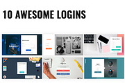Ramro Web UI Kit - Login/Signups, an UI Kit Template by Danfe Designs (Thumbnail 1 of 11)