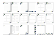 Daily Journal Printable Template, a Stationery Template by Daffodil Dream Studio (Thumbnail 1 of 6)