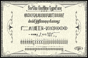 Bertha Neckline, a Blackletter Font by inumocca_type (Thumbnail 3 of 5)