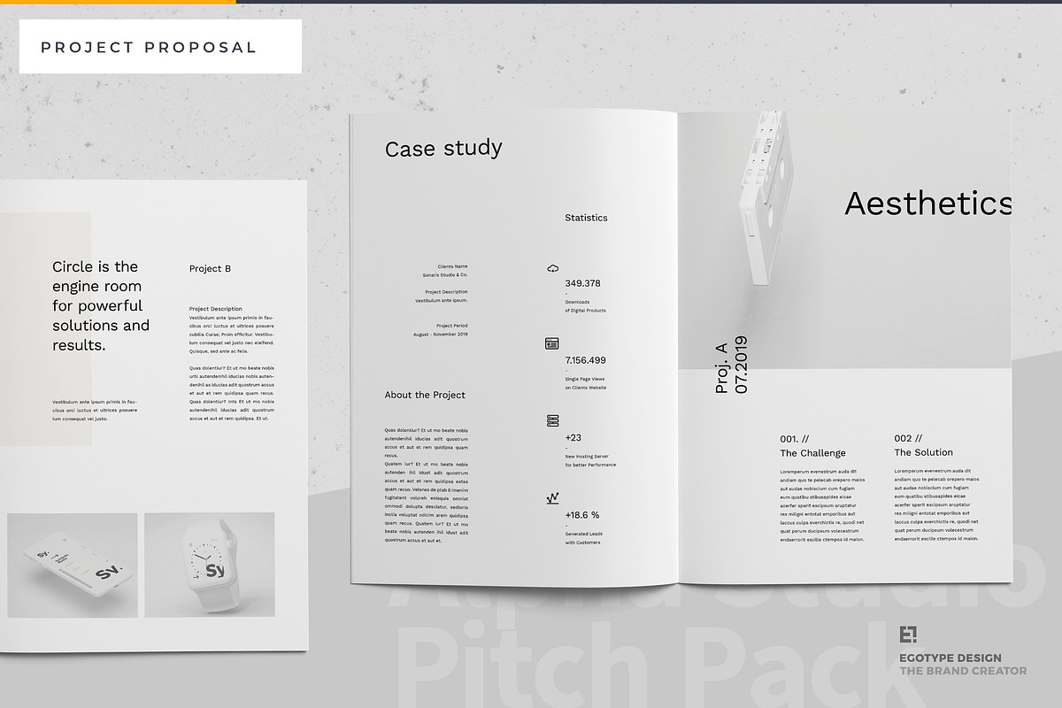 Circle Project Proposal, a Brochure Template by Egotype (Photo 14 of 25)