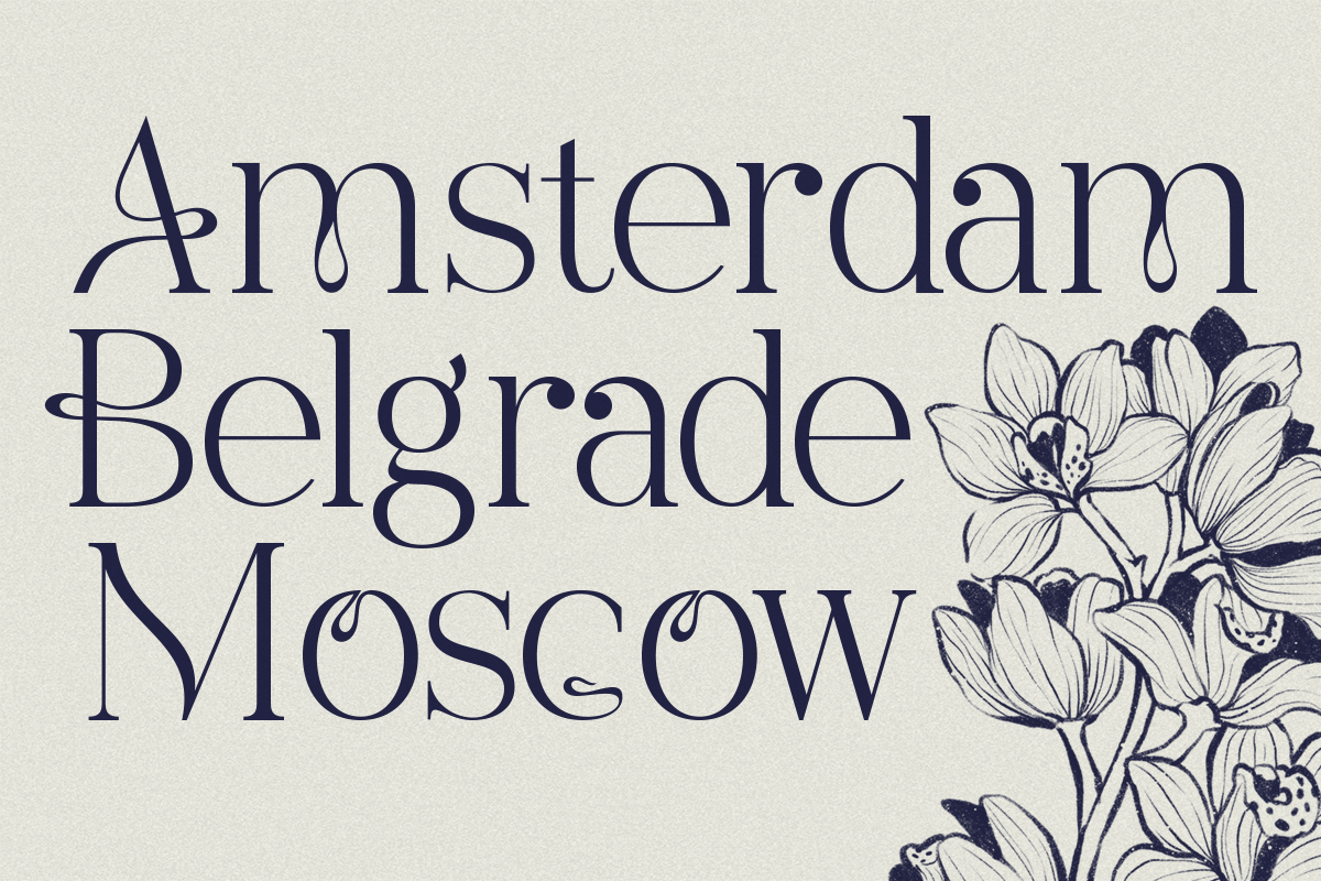 Ralmone Modern Display Serif Font, a Serif Font by Rasio Studio (Photo 3 of 10)