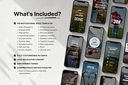 100 Motivational Reels Templates, a Social Media Template by DigiPax (Thumbnail 2 of 10)