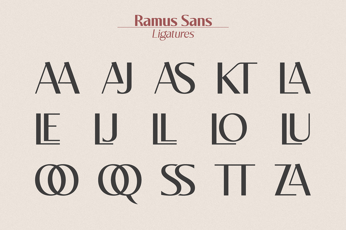 Ramus Sans - Simple Clean Font, a Sans Serif Font by Sign Studio (Photo 10 of 11)