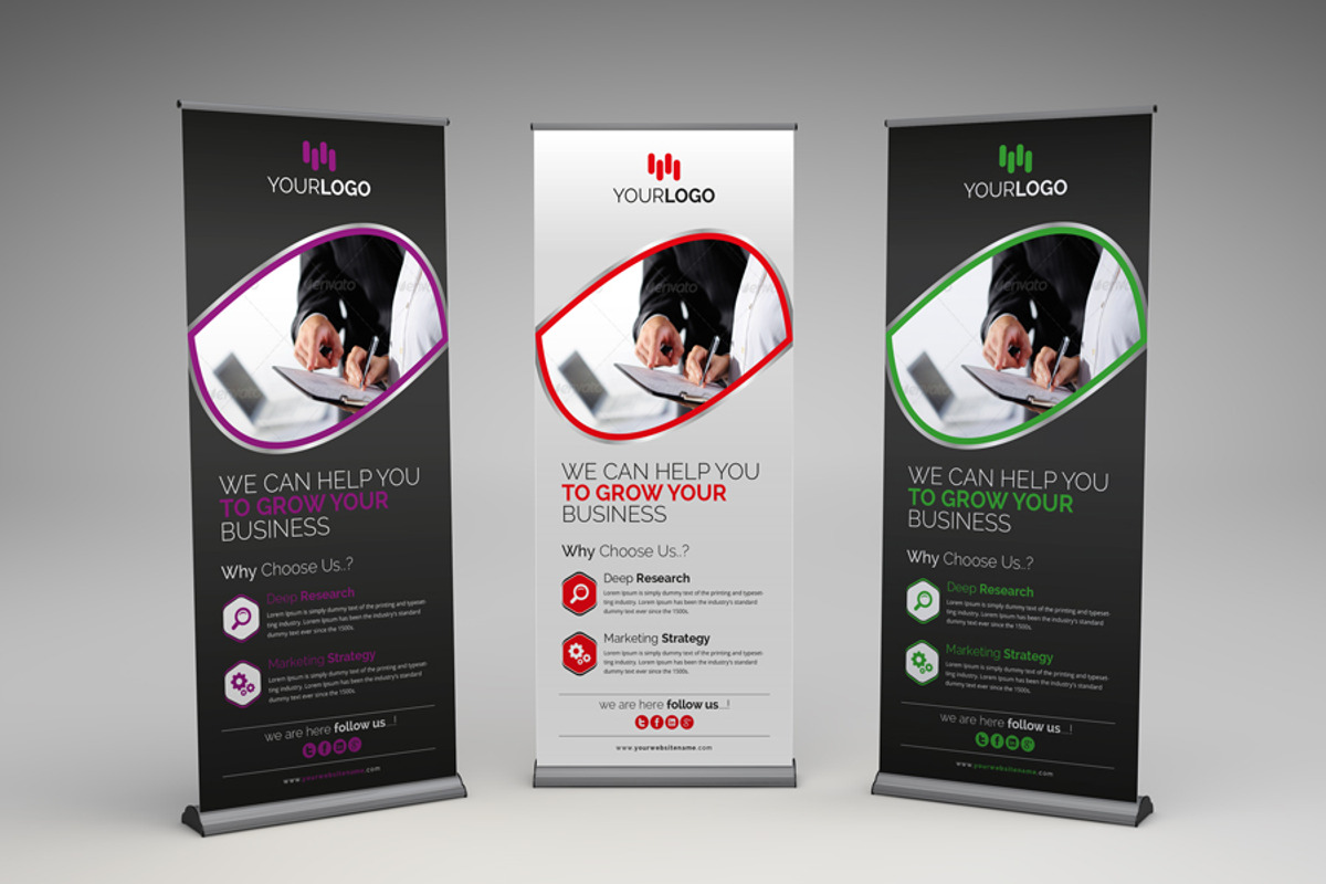 Corporate Rollup Banner, a Templates & Theme by RQ Designs (Photo 4 of 6)