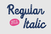 CS Britney Stamp, a Script Font by Craft Supply Co. (Thumbnail 3 of 8)