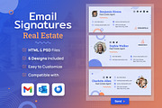 Email Signature - Real Estate, an Email Template by Brandify Studio (Thumbnail 1 of 3)