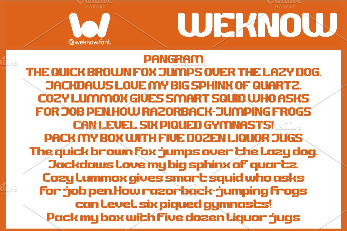 Open Mind font, a Font by weknow (Photo 6 of 8)