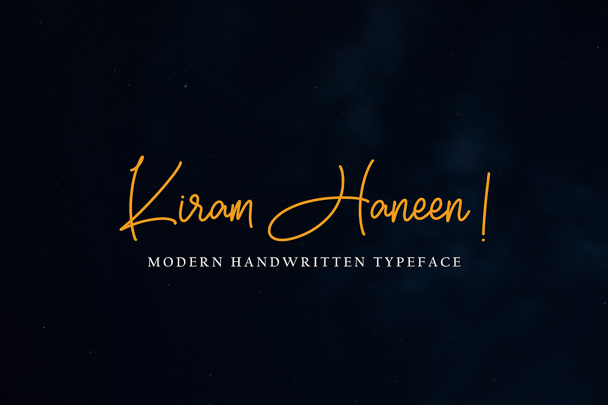 Borttesa, a Handwritten Font by pineungtype (Photo 2 of 9)