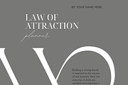 PLR/MRR Law of Attraction Planner, a Marketing Template by Brand Your Biz Co. (Thumbnail 4 of 11)