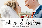 HappyAutumn, a Handwritten Font by InermediaSTUDIO (Thumbnail 8 of 8)