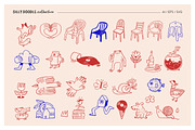 Silly Doodle Collection, a Decorative Illustration by Marish (Thumbnail 4 of 9)
