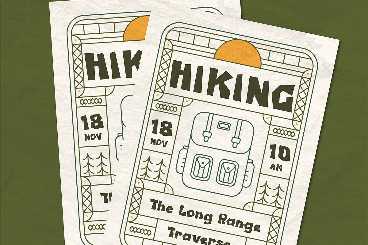 Batoon - Rugged Typeface, a Sans Serif Font by HipFonts (Photo 10 of 10)