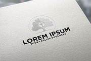 Banyan tree cross symbol logo, a Branding & Logo Template by REDVY CREATIVE (Thumbnail 1 of 2)