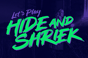 More Brains! Retro Horror Font, a Handwritten Font by Wingsart Studio (Thumbnail 6 of 14)