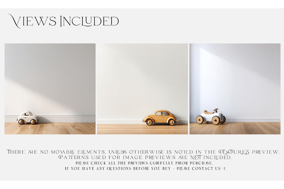 Nursery Wallpaper PNG & PSD Mockups, a Product Mockup by mock-ups (Photo 2 of 12)
