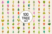 Park Tree, Pine and Plant Clip arts, a Decorative Illustration by Designfour (Thumbnail 1 of 6)